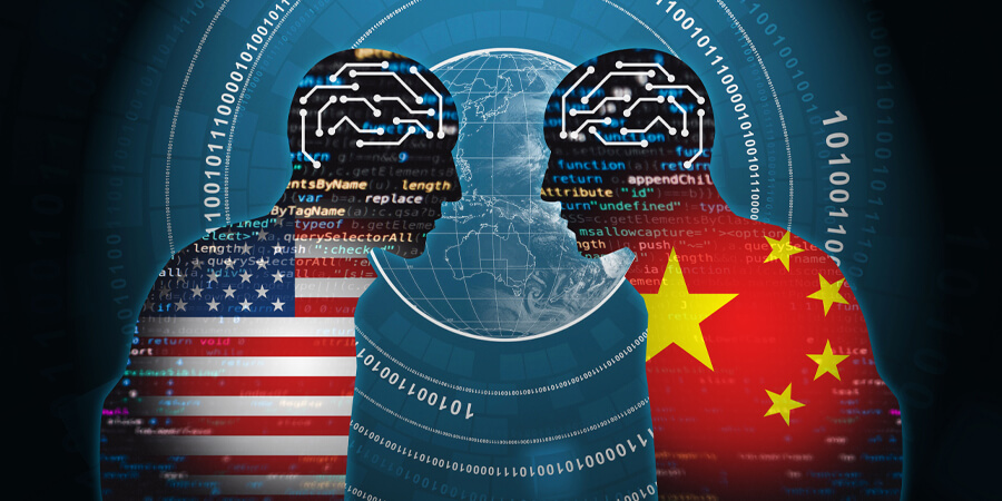 china v us